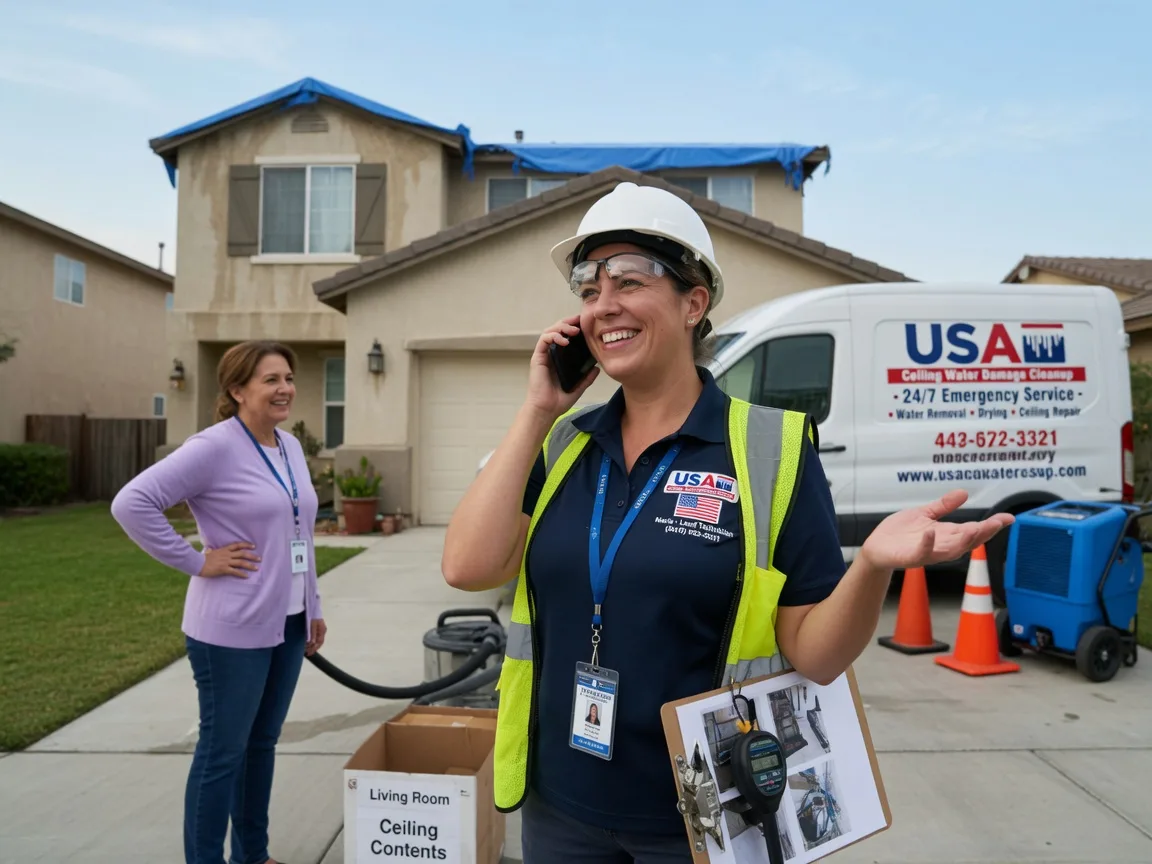Ceiling Water Damage Restoration South Bend, TX FAQs